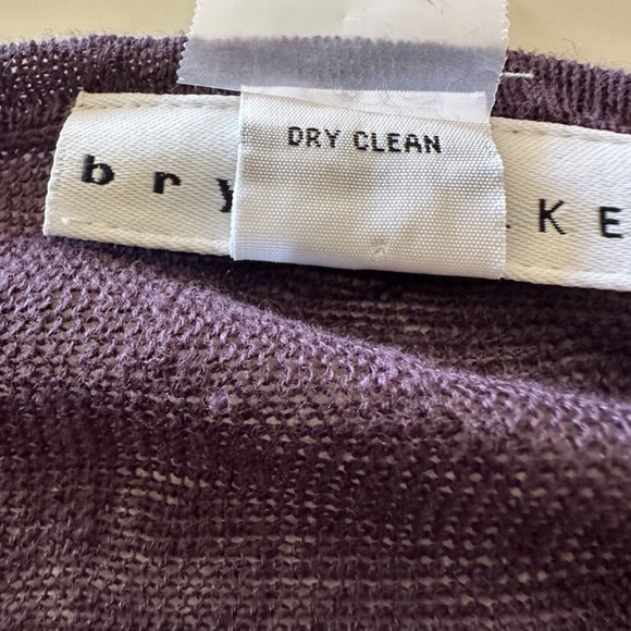 BRYN WALKER PURPLE BOAT NECK TUNIC  WITH DRAWSTRING-EUC/XL - Picture 7 of 11